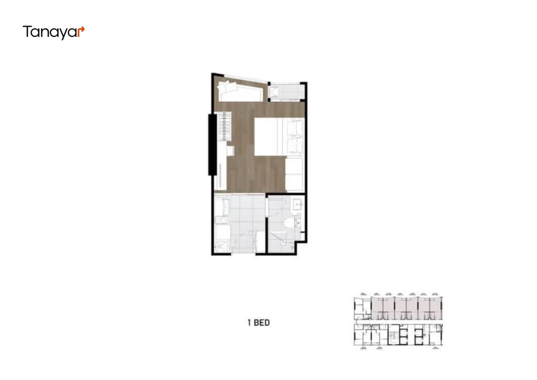 1 BEDROOM