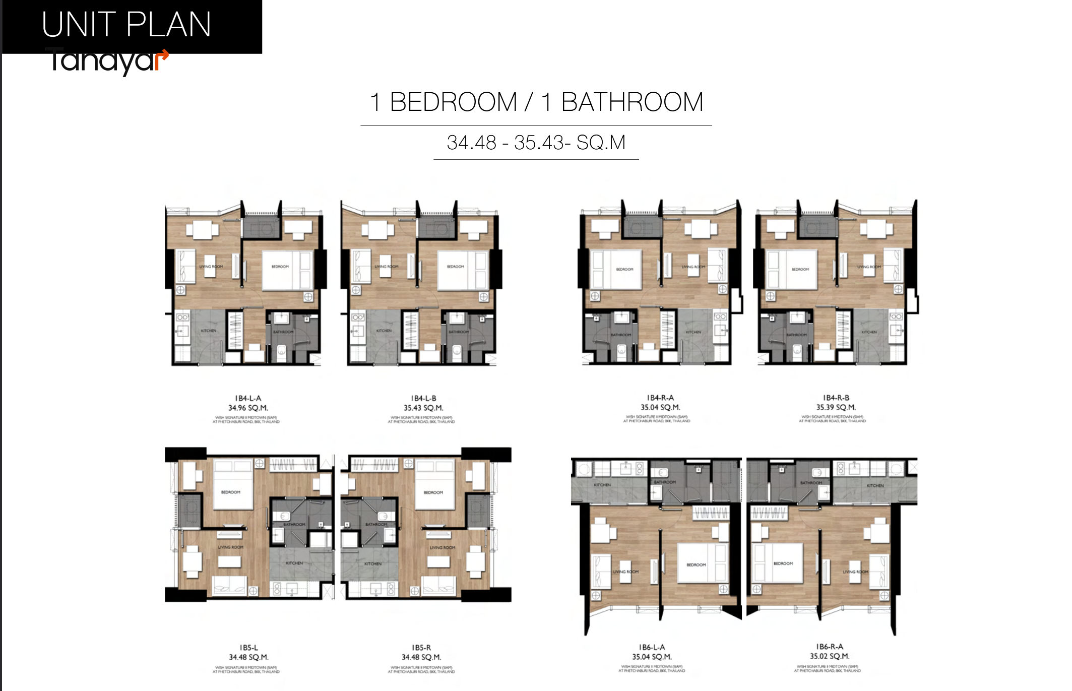 1 Bedroom/1 Bathroom