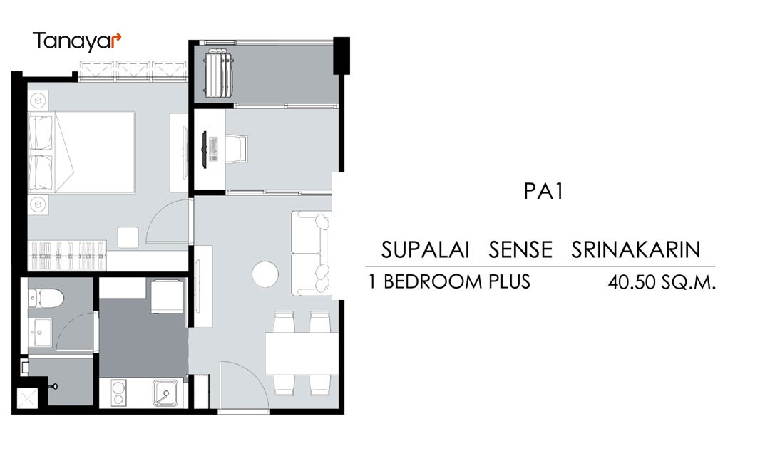 1 Bedroom Plus