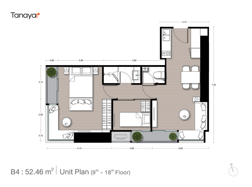 1 Bed Plus Simplex